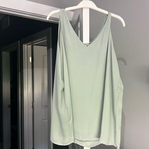 Maurice’s green tank top with strappy back